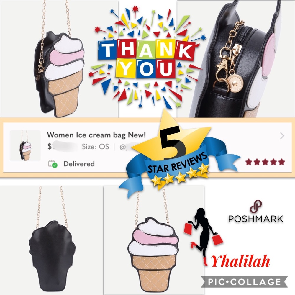 Women Ice cream bag New!
